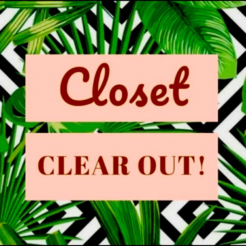 Closet clean out